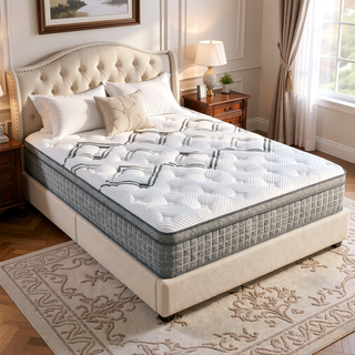 Sunvega Diamond Soto Cooling Copper Conforming Hybrid Luxurious Euro-Top Mattress