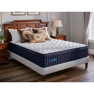 Sunvega 14 Inch Full Size Plush Cooling Memory Foam Pocket Spring Hybrid Mattress