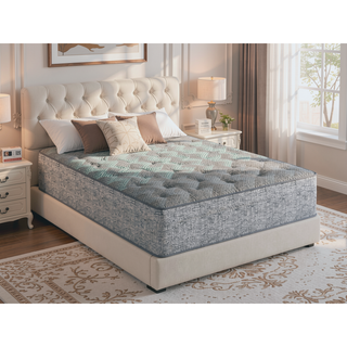 Sunvega 13" Plush Hybrid Mattress with Cooling Technology and 700 Pocketed Coils