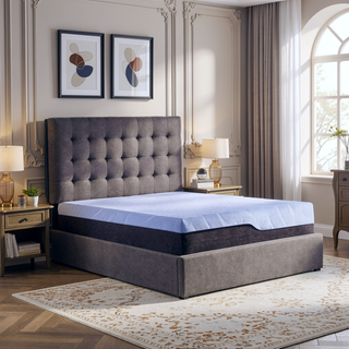 Sunvega 12 Inch Hybrid Cooling Mattress with Copper Infused Memory Foam and Coils