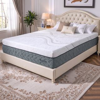Sunvega Snowstorm Cooling Graphene Memory Foam 12" Firm Mattress with Cool Release Technology