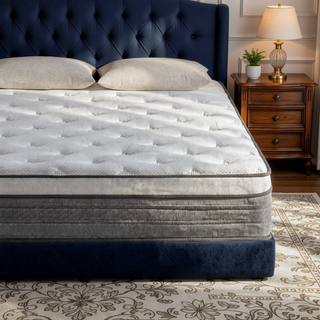 Sunvega 10 Inch Queen Size Breathable Cool Cover Memory Foam Hybrid Mattress