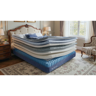 Sunvega Pocket InnerSpring Unit with Memory Foam and Premium Foam Layers