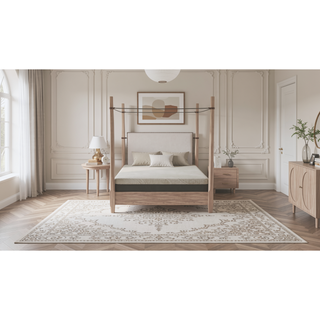 Sunvega Twin Firm Gel Memory Foam Tight Top 8 Inch Mattress with Anti-Microbial Cover