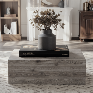 Sunvega Modern Floating Nightstand with Spacious Drawer and Generous Top Surface