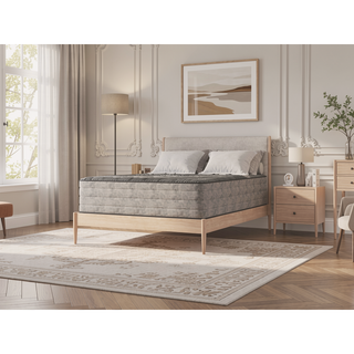 Sunvega 14" Pure Ice Plush Quilted Twin Mattress with Copper Gel Cooling Cover