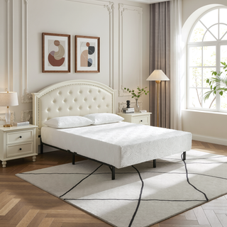Sunvega Gel Infused Memory Foam Mattress for Cool Sleep with High-Density Extra Firm Support
