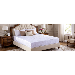 Sunvega Green Tea Infused Polyester Memory Foam Queen Size Mattress for Optimal Body Support