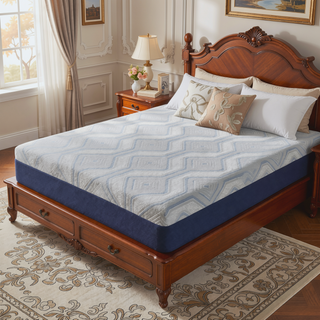 Sunvega 12" Hybrid Mattress with Isotonic Memory Foam and Edge Support Cal King