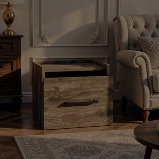 Sunvega Floating Nightstand with Handy Drawer and Surface for Bedroom Storage