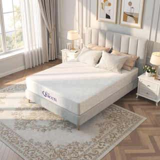 Sunvega 10 Inch Twin XL Memory Foam Mattress with Charcoal Infusion for Spine Support