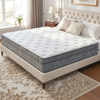 Sunvega Diamond Zen 11 Inch Medium Feel Memory Foam Hybrid Mattress with Euro-Top