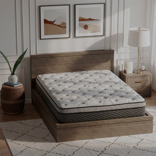 Sunvega Hybrid 12 Inch Medium Firm Queen Mattress with Pocketed Coils