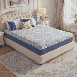 Sunvega 12" Hybrid Mattress with Isotonic Memory Foam and 5 Zone Support