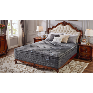Sunvega Restful Nights Euro Top Plush Mattress with Dual Cooling Technology and Marvelous Middle Support