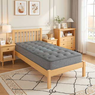 Sunvega 9 Inch Two Sided Flippable Foam Core Mattress with Medium Comfort