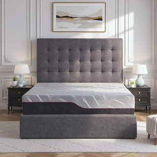 Sunvega 11 Inch Cooling Fast Responding Latex Foam Mattress with Bamboo Cover