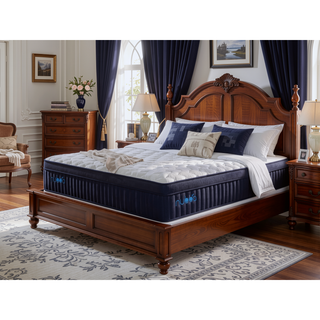 Sunvega 14" Full Size Firm Hybrid Mattress with Cooling Foams and Reinforced Edges