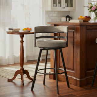 Sunvega Heavy Duty 360 Swivel Bar Stool with Scratch Resistant Finish