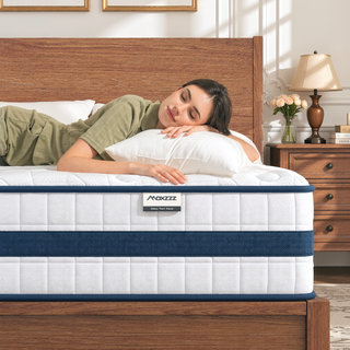 Sunvega 12 Inch Twin Hybrid Mattress in a Box with Cooling Memory Foam