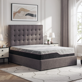 Sunvega 11 Inch Cooling GelCare Memory Foam Mattress with Bamboo Charcoal Cover Queen