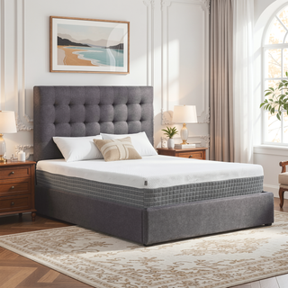 Sunvega 5-Layer Hybrid Memory Foam and Coil Mattress with Gel Infusion and Edge Support