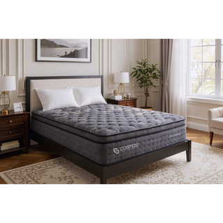 Sunvega Premium Bed with Pocket Innerspring and Memory Foam Encased Core