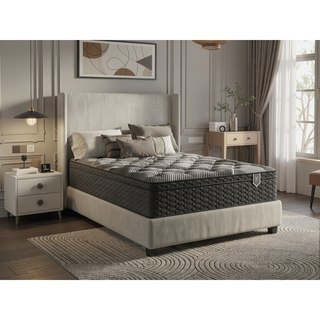 Sunvega 13 Inch Plush Mattress with Cooling Technology and Enhanced Support for Restful Sleep