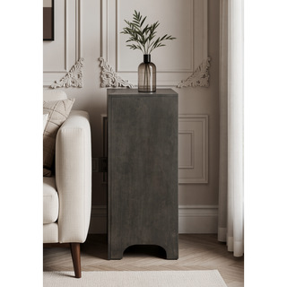 Sunvega Carine II Gray Finish 7-Drawer Dresser with English Dovetail Craftsmanship