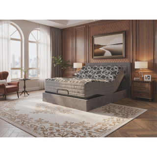 Sunvega 12" Smooth Top Hybrid Medium Plush Twin XL Mattress with Ice Cover