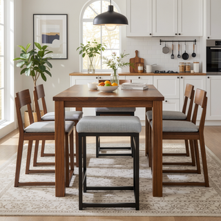 Sunvega Open Back Metal Counter Stool with Gray Fabric Padded Seat