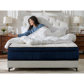 Sunvega 10 Inch King Size Cooling Gel Memory Foam Hybrid Mattress with Pocket Springs