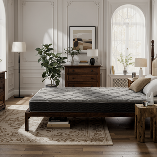 Sunvega Hybrid 12 Inch Medium Firm Queen Mattress with Pocketed Coils