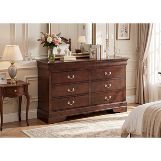 Sunvega Dark Brown Tufted Polyurethane Upholstered King Size Bed Frame
