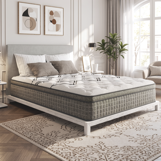 Sunvega Diamond Soto Cooling Copper Conforming Hybrid Luxurious Euro-Top Mattress