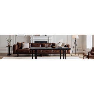 Sunvega Classic Rectangular Dining Table with Durable Wooden Base and Sleek Finish