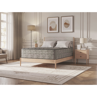 Sunvega 14 Inch Plush Quilted Full Mattress with Cooling Ice Cover