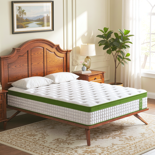 Sunvega 12 Inch Full Size Hybrid Mattress with Gel Memory Foam and Pocket Springs