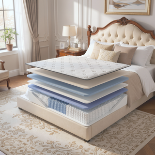 Sunvega Diamond Hughes Cool Responsive Pressure Relieving Latex Hybrid Mattress