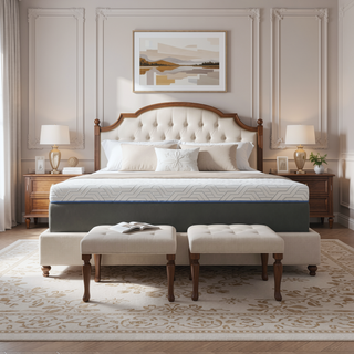 Sunvega Gel Infused Memory Foam Mattress with Edge Support and Air Grid Queen