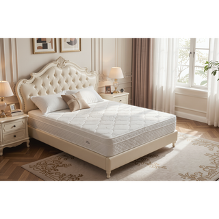 Sunvega 9 Inch Bonnell Coil Inner Spring Mattress with 2.5 Inch Euro Top