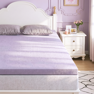 Sunvega Premium Firm High Density Cooling Ventilated Full Mattress Topper for Better Sleep