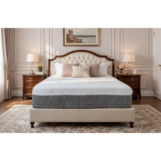 Sunvega 12 Inch 5-Layer Hybrid Memory Foam and Coil Mattress with Anti-Skid Knit Cover