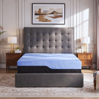 Sunvega 12 Inch Hybrid Cooling Gel Memory Foam and Coil Kids Mattress Twin XL
