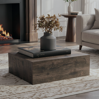 Sunvega Modern Wall-Mounted Floating Nightstand with Spacious Drawer and Generous Top Surface