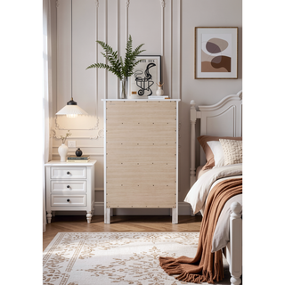 Sunvega Dark Brown Tufted Polyurethane Upholstered King Size Bed Frame