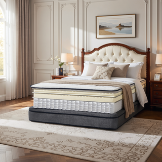 Sunvega Multi Layer Foam and Pocket Coil Hybrid Mattress for Optimal Comfort
