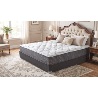 Sunvega 10" Quilted Hybrid Queen Mattress with HD Gel Memory Foam and Wicking Fabric Cover