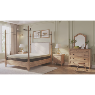 Sunvega Twin Firm Gel Memory Foam Tight Top 8 Inch Mattress with Anti-Microbial Cover