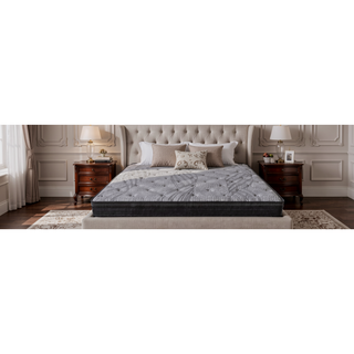 Sunvega 12 Inch Soft-Medium Firm Pocket Coil Mattress with 560 Coils for Support
